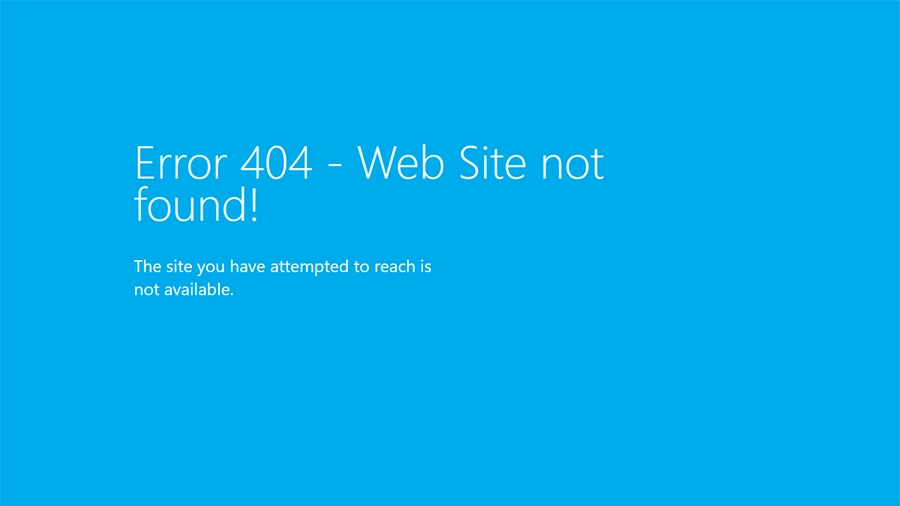 极简404页面HTML模板插图